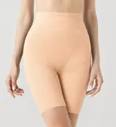 スピードシェイパー618  ロングガードル, ベージュ, model image number 0