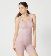 スロギー ホイップタッチ 3分丈ニットパンツ【一部カラーSALE】, , model image number 1