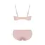 Daily AMOSTYLE 3/4 カップブラ プチプラ ブラ＆ショーツセット レースラバー, ピンク, product image number 2