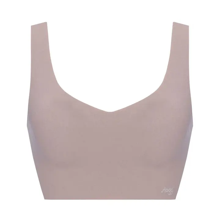 スロギー ゼロフィール(R) 綿混 ハーフトップ, ブラウン, product image number 0