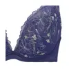 チャーミングラマー(R)スリムラインDeepV ブラ＆ショーツセット ラインアートステッチ【一部カラーSALE】, ブルー, swatch