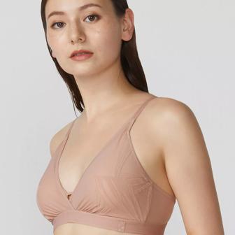 エス バイ スロギー ロージー ウッズ ノンワイヤーブラ, ピンク, model image number 0
