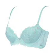 【SALE】チャーミングラマー 脇高 エアリー ブラジャー ダズリングサマー, グリーン, product image number 2