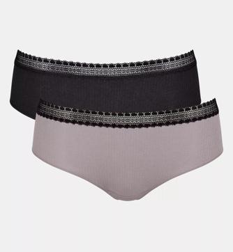 Sloggi Wow Embrace Hipster Brief Grey Womens Size UK Small BRAND
