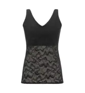 スロギー ゴー オールラウンド レース カップ付きトップ ラージ, ブラック, product image number 0