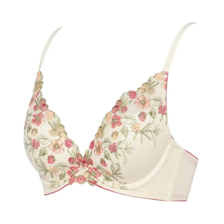 【SALE】夢みるブラ DeepV ブラジャー フレーバーウォーター, ホワイト, product image number 2