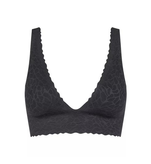 Triumph SLOGGI ZERO FEEL LACE 2.0 TOP - Black - Wirefree