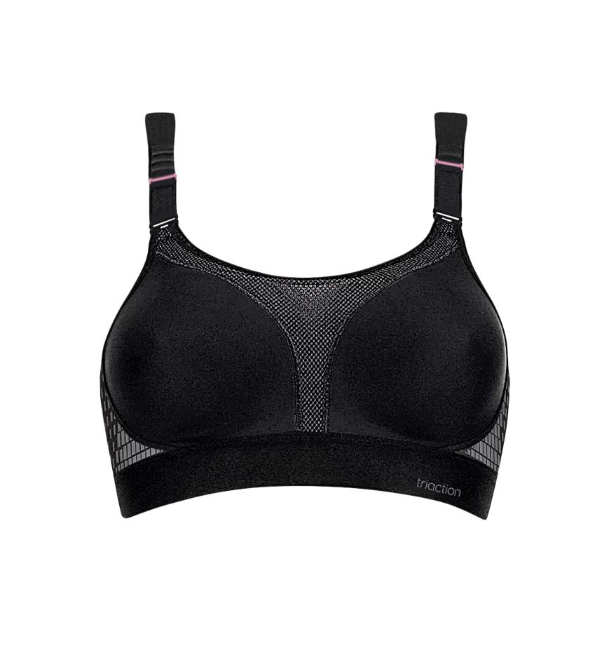 Triumph TRIACTION EXTREME LITE SPORTS BRA - Black - Wirefree