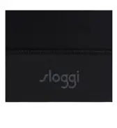 スロギー フリー オールラウンド ハーフトップブラ ラージ, ブラック, product image number 1