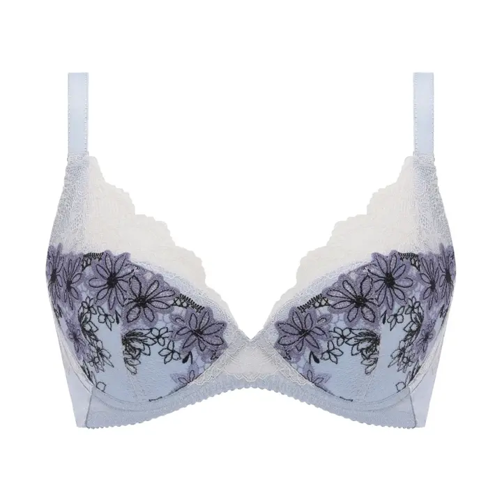 ゴールドレーベル バイ トリンプ4008 ブラジャー(パッドなし), ブルー, product image number 0