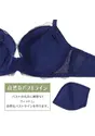 【WEB特別価格】美胸ソフトブラ クラッシーペタルズ ブラ＆ショーツセット