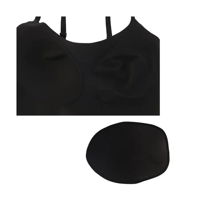 スロギーゼロフィール ハーフトップ ストラップ, ブラック, product image number 3