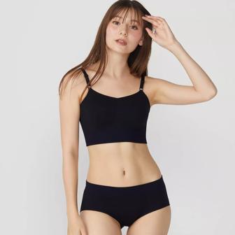 スロギー エバーインフューズド ナイトブラジャー, ブラック, model image number 1