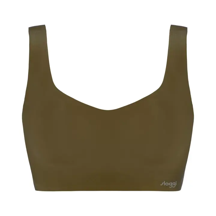 【WEB限定】スロギー ゼロ フィール(R) ベーシック 2 ハーフトップ【一部カラーSALE】, グリーン, product image number 0