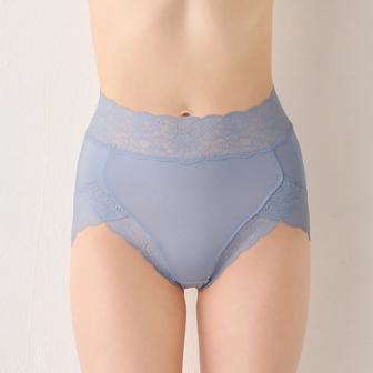 SO SOFT7230 はきこみ深めショーツ, ブルー, model image number 0