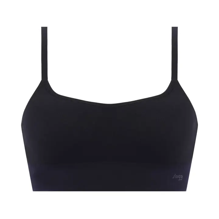 【WEB限定】スロギー エバーインフューズド ノンワイヤーブラ, ブラック, product image number 0