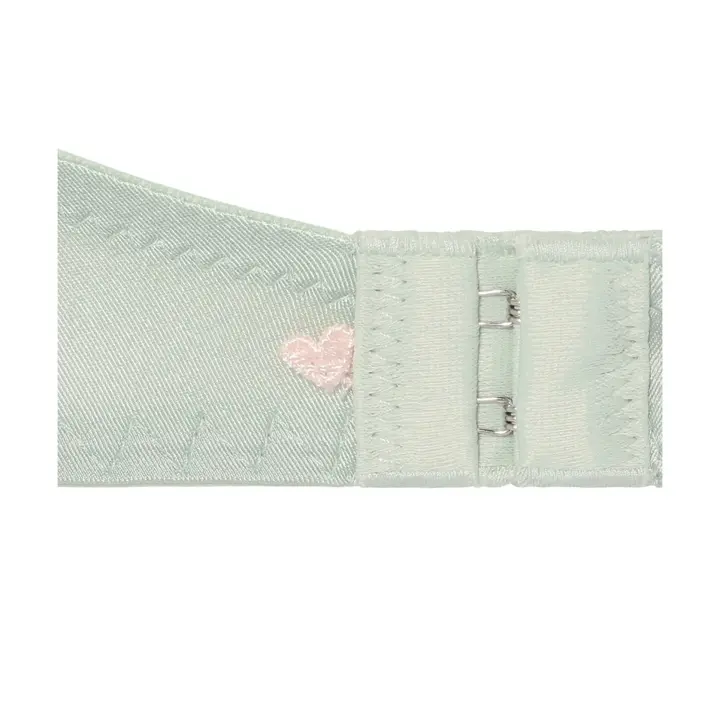 【WEB/アウトレット限定】夢みるブラ DeepV ブラ＆ショーツセット スウィンギングブーケ【一部カラーSALE】, グリーン, product image number 2