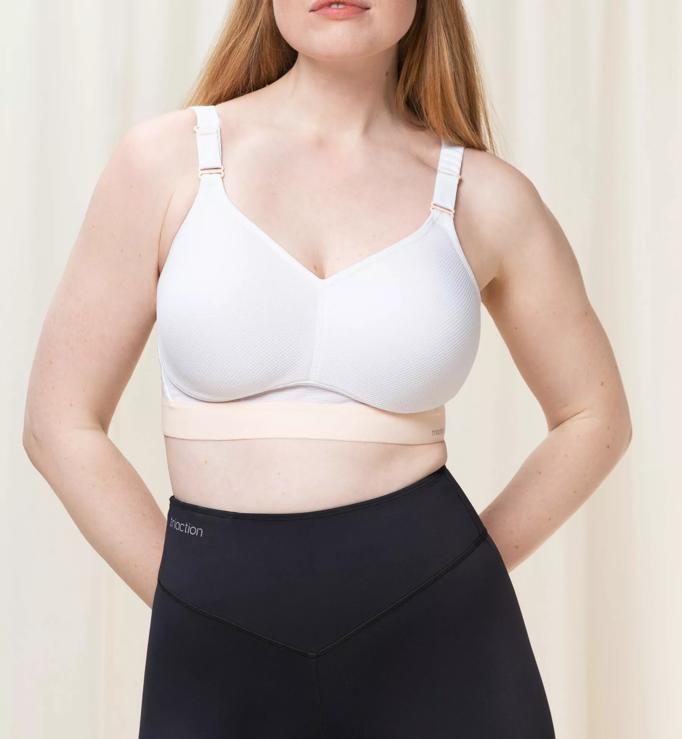 Buy Simply Be White Firm Control Sports Bras 2 Pack from Next Lithuania