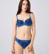 フロラーレ バイ トリンプ122 レギュラーショーツ, ブルー, model image number 1