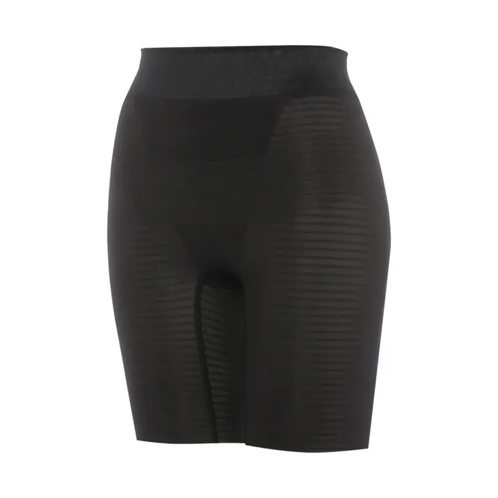 おなかサポート美ラインシェイパー ロングガードル, ブラック, product image number 2