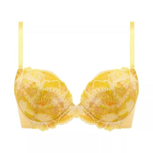 【SALE】妖精のブラ550 ブラジャー, イエロー, product image number 0