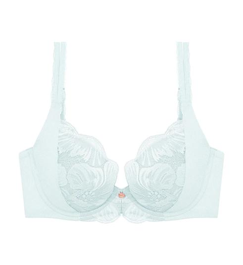 Triumph Florale Celestial Wired Push Up Bra - Platino - Push Up Bra