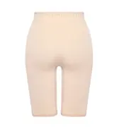 楽ソフト6040 5分丈ボトム, ベージュ, product image number 1