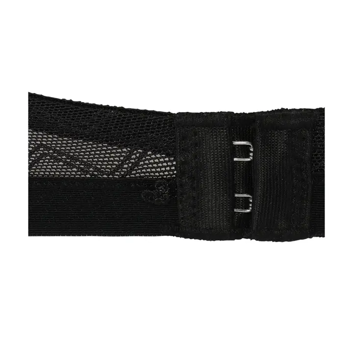 【WEB/アウトレット限定】きゅっと寄せブラ ブラ＆ショーツセット スウィンギングブーケ【一部カラーSALE】 【一部カラーSALE】, ブラック, product image number 4