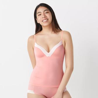 スロギー ワオ エンブレイス カップ付きキャミソール【一部カラーSALE】, , model image number 3