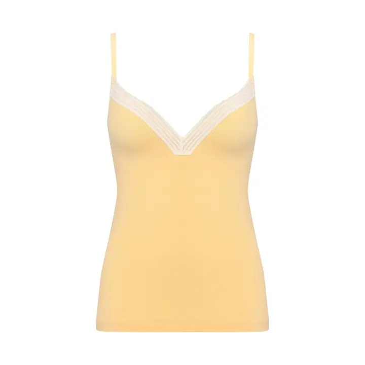スロギー ワオ エンブレイス カップ付きキャミソール【一部カラーSALE】, イエロー, product image number 0