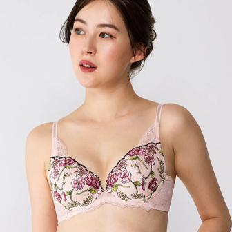 フロラーレ リュクス5013 ブラジャー(パッドなし), ピンク, model image number 0
