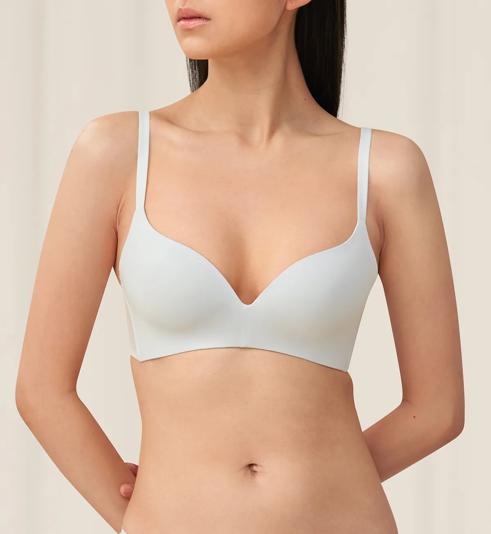 Triumph INVISIBLE INSIDE-OUT NON-WIRED PADDED BRA - Blue pearl - Non-wired Bra