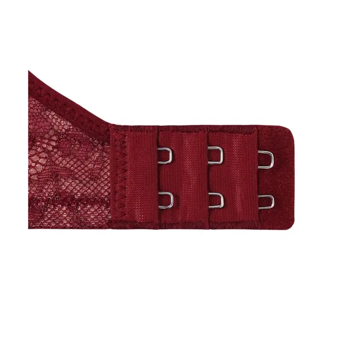 【SALE】雲ふわりブラ ブラジャー ダマスクブーケ, レッド, product image number 4