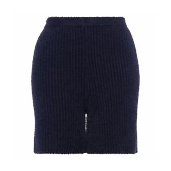 【SALE】スロギー ホームウェア 3分丈ニットパンツ, ブルー, product image number 0