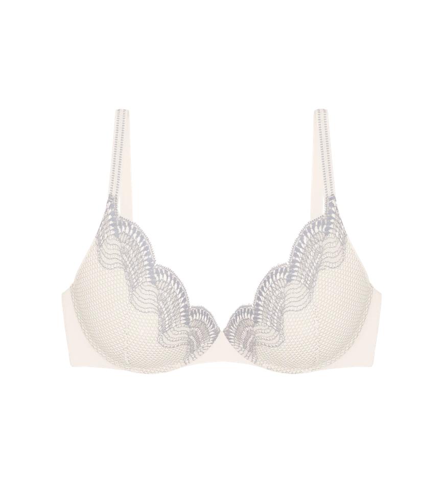 プラムアップ　Fine Triumph Comfort Glam in Silk White | Triumph