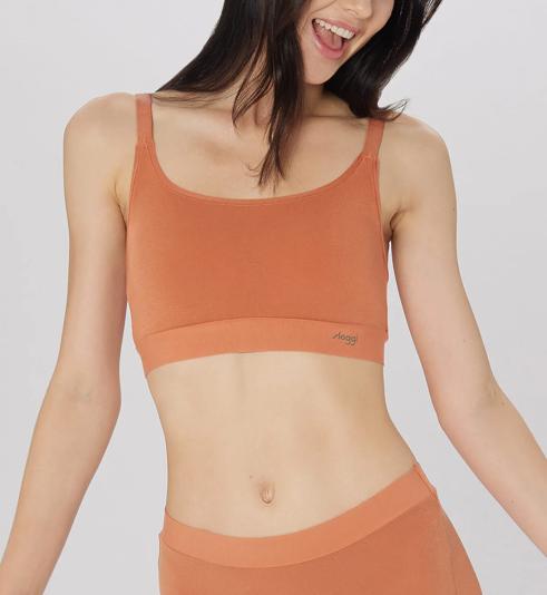 Triumph SLOGGI GO ALLROUND TOP - Sugar almond - Non-wired Bra