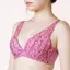 【SALE】天使のブラ(R) スリムライン582 ブラジャー, パープル, model image number 4