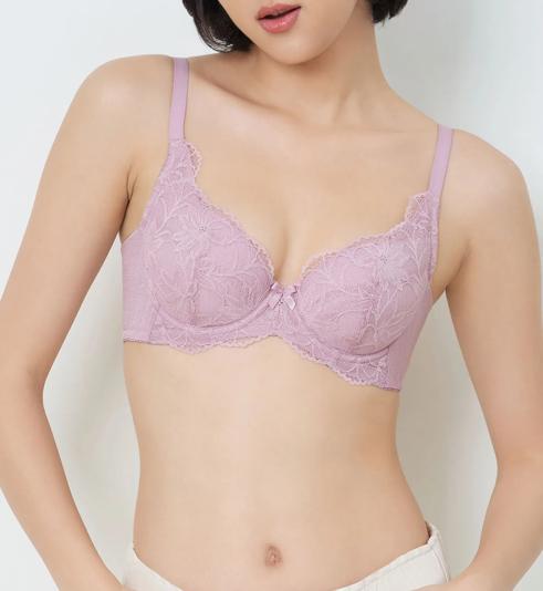 Triumph Natural Allure Wired Half Cup Padded Bra - Lilac orchidee - Padded