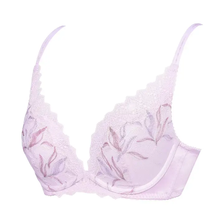 【SALE】夢みるブラ(R) DeepV シャインオブクリスタル, パープル, product image number 2