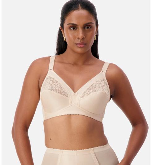 Triumph KISS OF COTTON WIREFREE BRA - Fresh powder - Wirefree