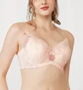 【SALE】レッドレーベル バイ トリンプ0114 ブラジャー(パッドなし), ベージュ, model image number 0