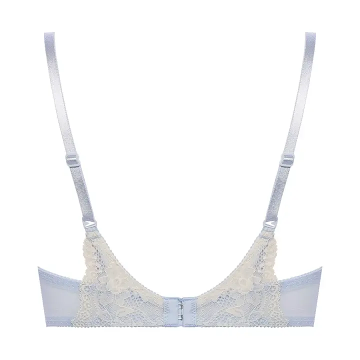 【SALE】AMOSTYLE ホープブラ ブラジャー ピースフルリーフ, ブルー, product image number 1