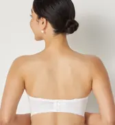 ブライダルインナー ロングブラジャー(ウエディング), ホワイト, model image number 2