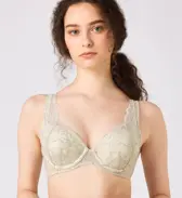 【SALE】恋するブラ612 ブラジャー, ホワイト, model image number 0