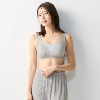 植物染め ナイトブラ ナチュラルタッチコレクション【一部カラーSALE】, , model image number 3