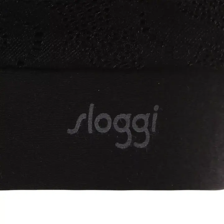 スロギー ゴー オールラウンド レース カップ付きハーフトップ, ブラック, product image number 1