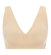 スロギー ゼロフィール ノンワイヤーブラ, ベージュ, product image number 0