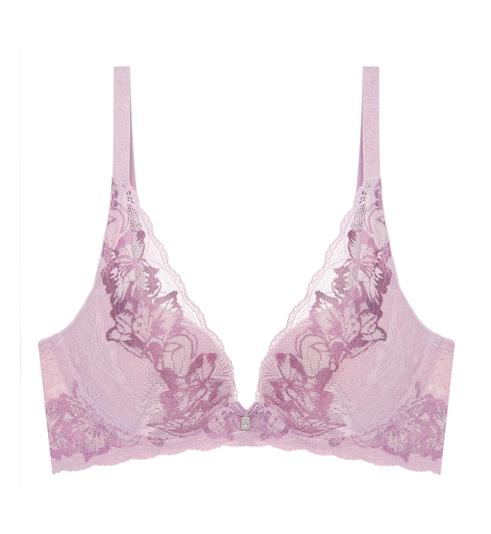 Triumph MAGIC WIRE LITE SENSATION PUSH UP DEEP V BRA - Sea fog - Push Up Bra