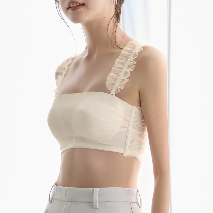 デザインストラップ フリル, ホワイト, model image number 3