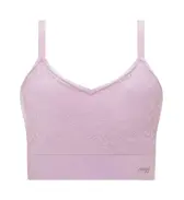 スロギー ゴー オールラウンド レース カップ付きハーフトップ ラージ, ピンク, product image number 0